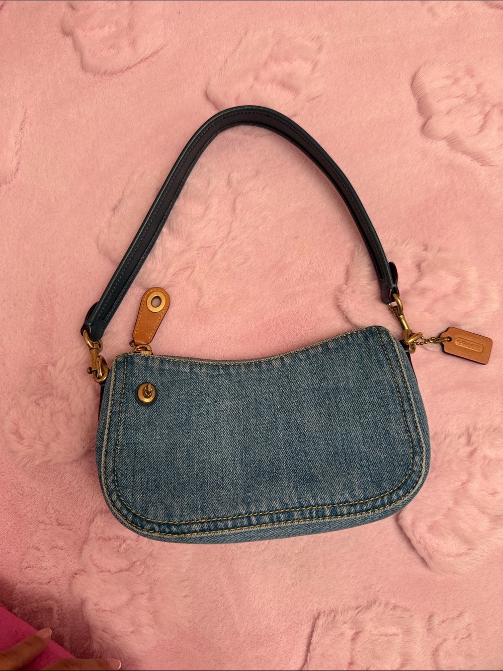 Coach Swinger 20 Denim Shoulder bag